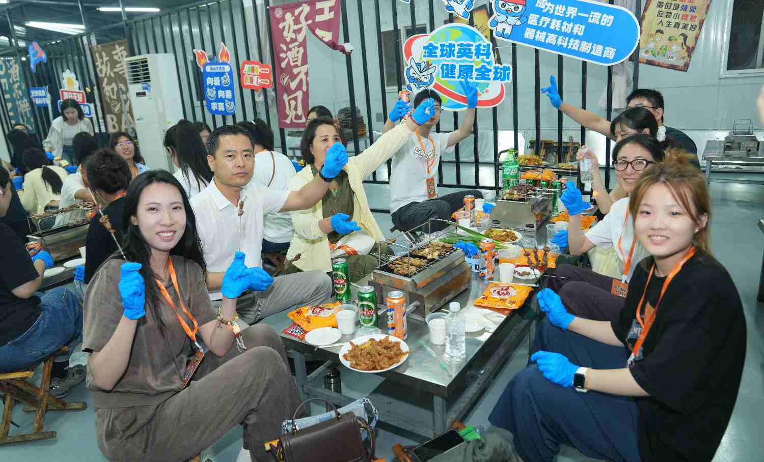 UED在线粉丝节，烧烤狂欢夜